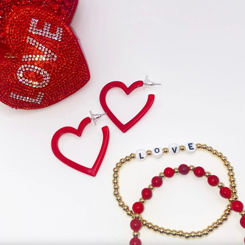 Red Heart Hoops